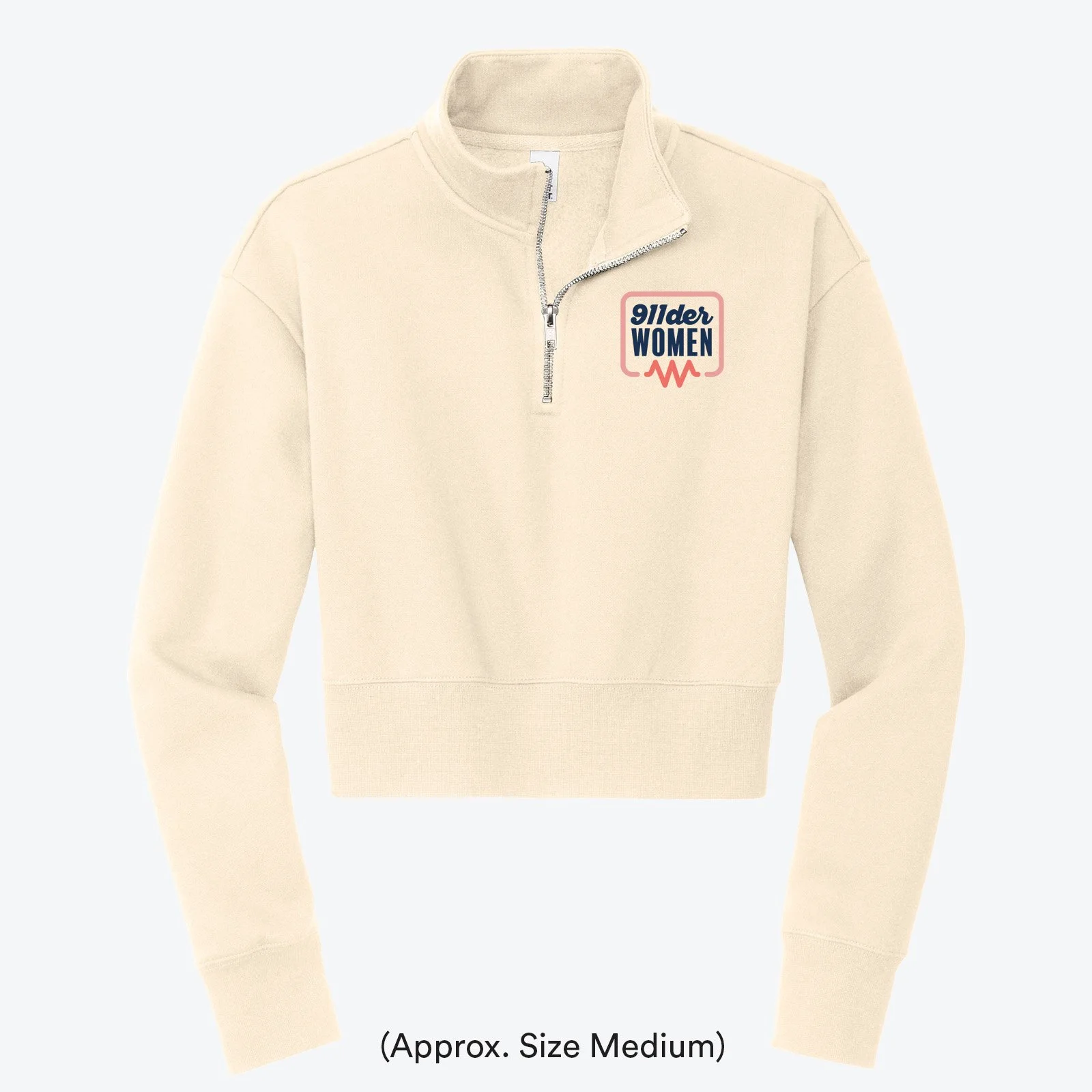 Find Your Voice Women's Fit Quarter Zip — 911 Wonder Woman